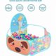 thumbnail image 4 of Children's ball pit, baby ball tent, foldable play tent for children with basketball hoop ball pits B, 4 of 5
