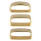 thumbnail image 4 of 1 Pieza De Bronce En Forma De D Hebilla De Metal Loop Keeper Para El Reemplazo De La Correa De Cuero - Dorado, 30 mm Sunnimix Cinturón en forma de D, 4 of 8