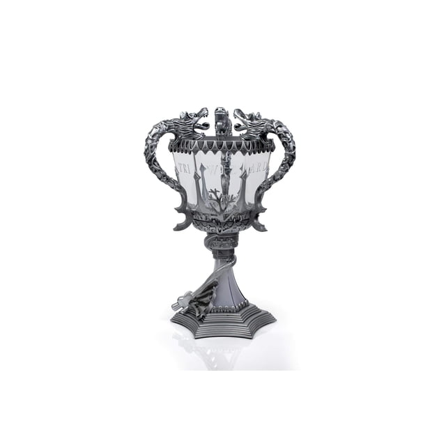 Pila Mood Light de Harry Potter con los tres magos de 33 cm, color plateado