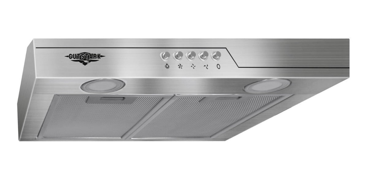 Gutstark Home Campana Extractora Purificadora Gutstark Home Acero Inox 50x44.5x12 Cm 200 A 300 M3/h