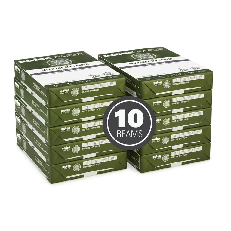 Amazon.com : Boise® X-9® Multi-Use Printer & Copy Paper, 10