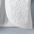 thumbnail image 4 of Playeras Gibobby para Niñas Niños pequeños Bebé Encaje Princesa Bolero Cardigan Blanco 7-8 Años, 4 of 5