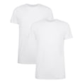 thumbnail image 1 of Bamboo basics Camiseta RUBEN para hombres, paquete de 2 - Camiseta interior, cuello redondo, camiseta simple Blanco M (Medium), 1 of 3