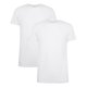 thumbnail image 1 of Bamboo basics Camiseta RUBEN para hombres, paquete de 2 - Camiseta interior, cuello redondo, camiseta simple Blanco M (Medium), 1 of 3