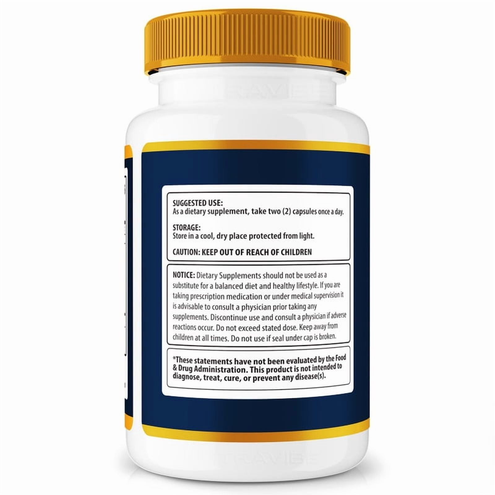 IronVision Capsules – Daily Eye Care Formula with Original Blend to Support Visual Wellness, Eye Comfort & Healthy Vision | Just 2 Gentle, Easy-to-Swallow Pills for Everyday Use (60 Capsules)