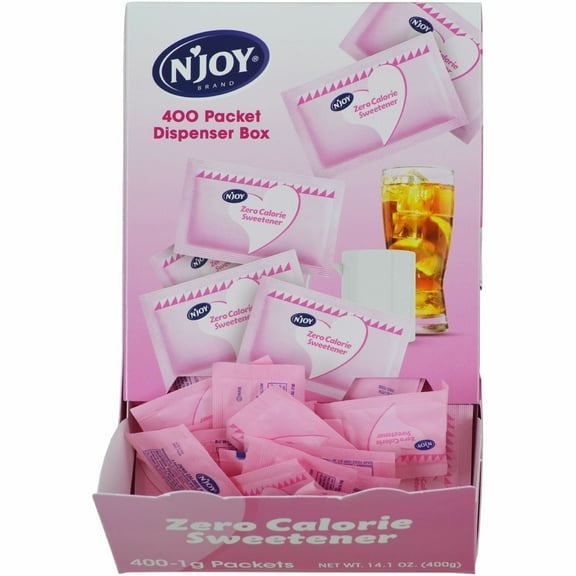 N'Joy Zero Calorie Sweetener, Pink Saccharin, 14.1 Ounce