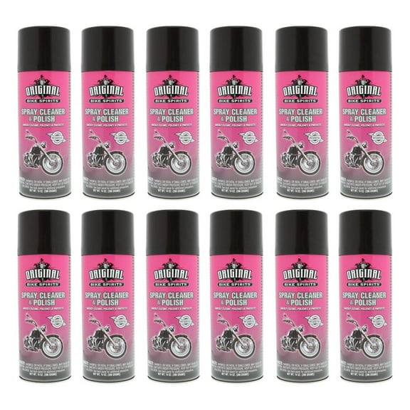 Bike Spirits Spray Cleaner & Polish 14oz Packk of 12