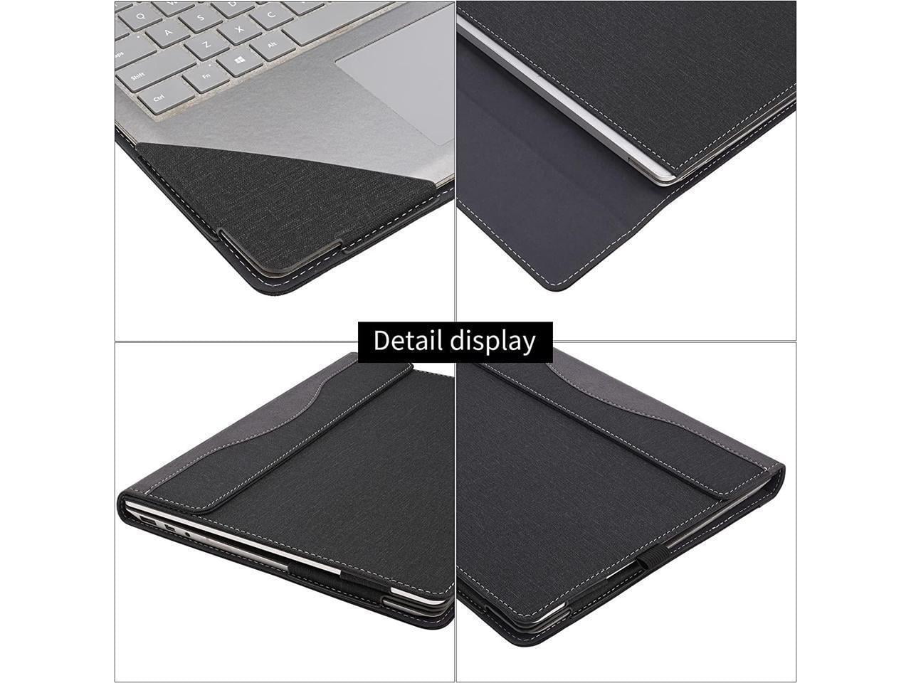 Laptop Case for 13.5 inch Microsoft Surface Laptop Laptop 6 / Laptop 5 / Laptop 4 / Laptop 3 / Laptop 2 / Laptop 1 PU Leather Protective Cover with Stand Pen Holder
