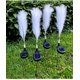 thumbnail image 5 of Garden Solar Lights Multi-Color Changing LED Flower Stake Light Decorative Landscape Lawn Yard Outdoor Lights Length 430x730mm/17x29inch, 5 of 5