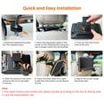 thumbnail image 2 of WONNIE 10.5" Dual Screen Portable Headrest DVD Player with Mounting Bracket and Mounting Straps,Car DVD Player Suction-Type Disc in , Full HD 1080P Video,Supports HDMI,USB ,SD,AV Out, Black, 2 of 14