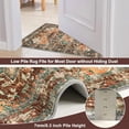 thumbnail image 4 of Washable Runner Rug, 2x10 Non-Slip Boho Vintage Hallway Rug Runner with Rubber Backing, Stain Resistant Distressed Carpet Runner for Bedroom, Kitchen, Laundry, Entrance, 4 of 8