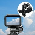 thumbnail image 1 of HONMEET Action Camera Chest Mount 2Set Vertical Shooting Adapter in Black ABS and Metal for Sports, 1 of 8