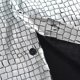 thumbnail image 5 of Los Hombres de Manga Corta Botón Abajo Camisa Club Nocturno Botón Casual Lentejuelas Gira-Abajo Cuello Superior, Camisa de Fiesta de Moda, 5 of 7