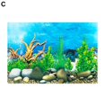thumbnail image 2 of Colorful Aquarium Backdrop Fish Tank Background Aquarium Background Double Sided 3d Effect Clear Print Terrarium Underwater, 2 of 5