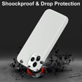 thumbnail image 2 of FFIY Compatible with iPhone 12 and iPhone 12 Pro Case 6.1 inch, Liquid Silicone Full Body Protection Cover Case with Soft Microfiber Cloth Lining for iPhone 12 and iPhone 12 Pro 2020, Lavender, 2 of 7