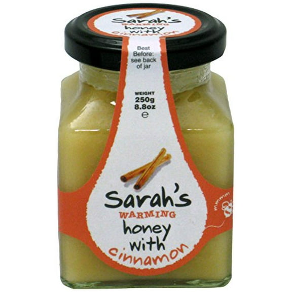 Mileeven Sarah's Warming Honey with Cinnamon, 8.8 Ounce