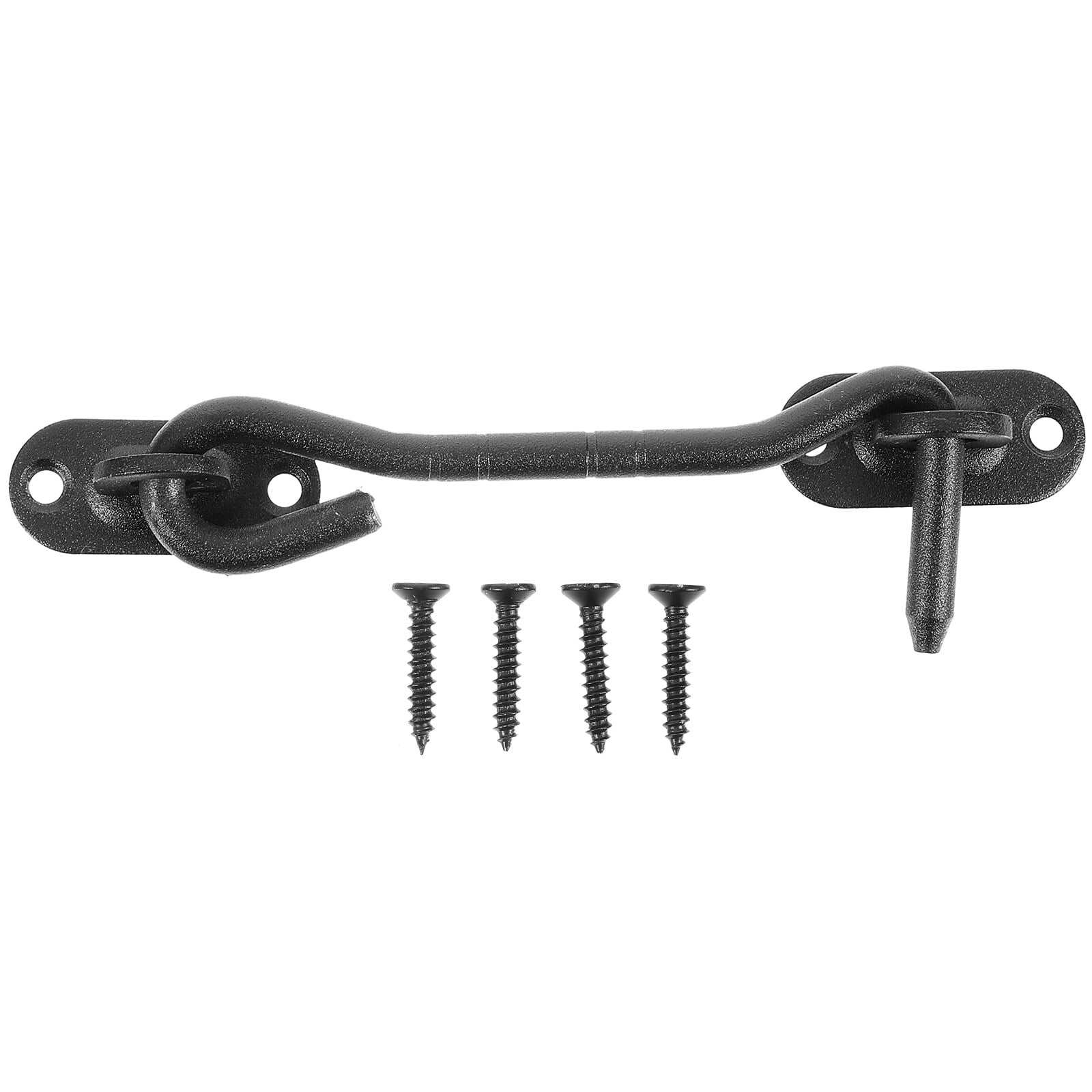 2 Sets Hook And Eye Latch Stainless Steel Garage Door Latch Window