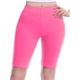 thumbnail image 3 of Made by Olivia Women's Basic Solid Active Yoga Biker Shorts, 3 of 5