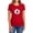Red, variant on Flash Kid Flash Logo Women's T Shirt, White, Medium