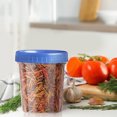 thumbnail image 5 of Container, Small Container with Lid, Spiral Lid, Leak Proof, Reusable and Stackable Plastic Dip Container, 5 of 5