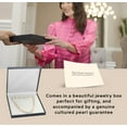 thumbnail image 4 of The Pearl Source 8.0-8.5mm Freshwater Pearl Necklace for Women - Pearl Strand Necklace | Multi-Color 16" Length Pearl Necklace with Genuine Cultured Pearls, 4 of 6