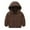 Coffee, variant on Toddler Infant Winter Coats Lightweight Warm Puffer Jacket Casual Zipper Hooded down Outwear for Baby Boys Girls 1-10 T