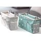 thumbnail image 4 of Organizador De Almacenamiento Colgante, Bolsa De Lona con 6 Bolsillos para Literas, Dormitorios Universitarios, Barandillas De Cama con Revista, Teléfono, Tableta, Soporte para Botellas De Agua-n, 4 of 5