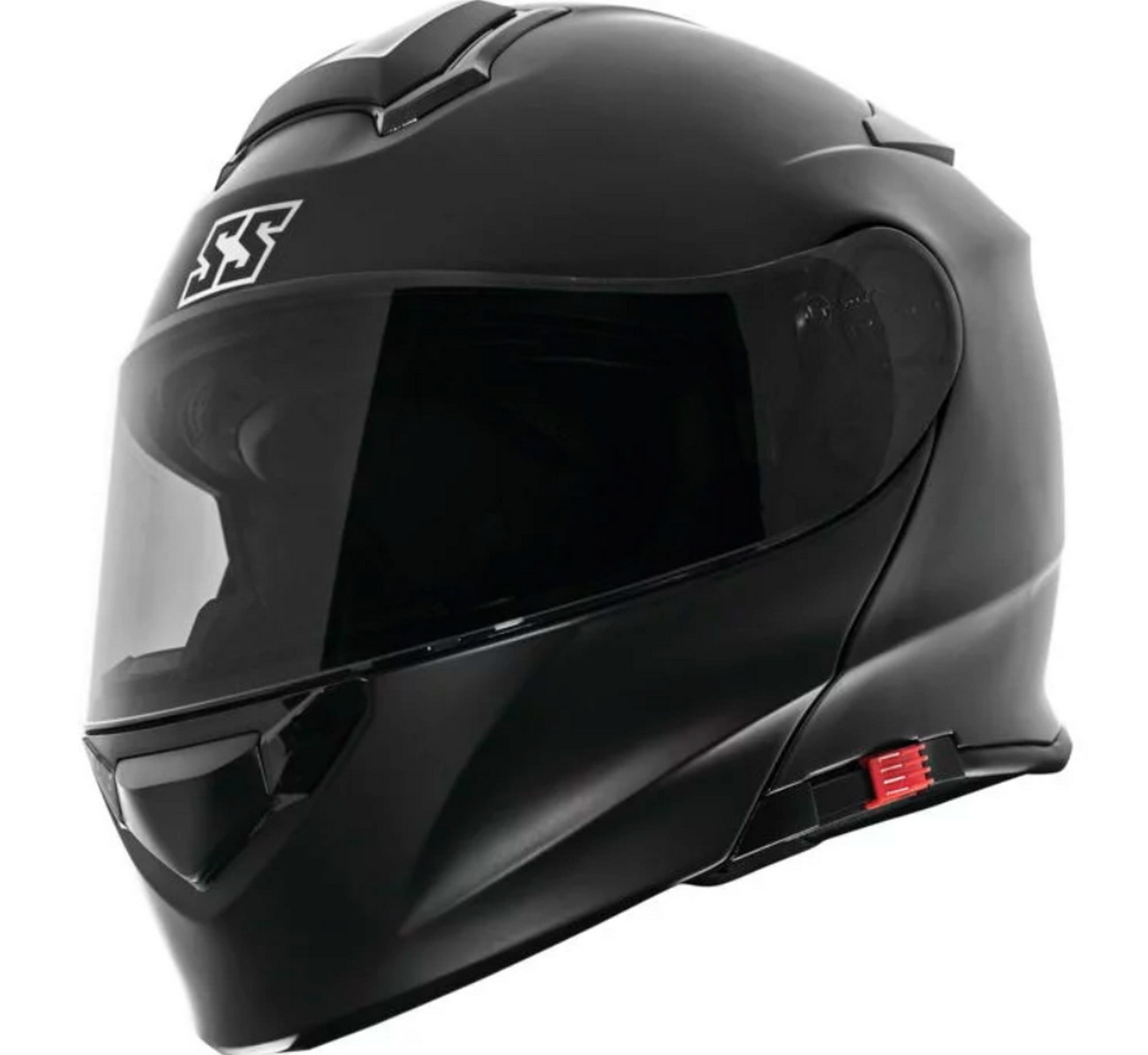 Speed & Strength SS4100 Solid Modular Motorcycle Helmet Black - Walmart