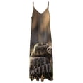 thumbnail image 5 of Rattlesnake Ready to Strike Sleeveless Dress dress dresses elegant women's dresses sale, 5 of 6