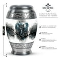 thumbnail image 2 of SUBSH Owl Urn - Cremation Urn - Burial Urns for Human Ashes Adult Male - Funeral Cremation Urns for Ashes - Urns for Ashes Adult Female Mom - (10 inch Pack of 1), 2 of 2