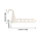 thumbnail image 3 of Multifunctional Foldable Clothes Hanger For Business Trip Travel Hotel Indoor Multifunctional Portable Clothes Hanger, 3 of 9