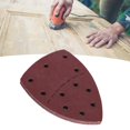 thumbnail image 2 of TOPINCN Sanding Sheets, Palm Sander Sandpaper, 60Pcs Rubber Stone Leather For Wood, 2 of 8