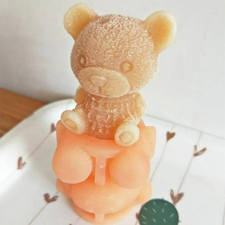 Silicone mold Teddy bear Caramel