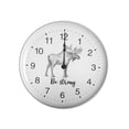 thumbnail image 1 of White Be Strong Enamel Clock, 1 of 1