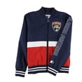 thumbnail image 1 of STARTER Womens Florida Panthers Bomber Jacket, Blue, Medium, 1 of 2
