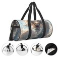 thumbnail image 3 of Easygdp Cool Cloud White Dragon Bolsa de Viaje, Bolsa de Mano, Bolsa de Gimnasio, Bolsa de Equipaje para Viaje, 3 of 6