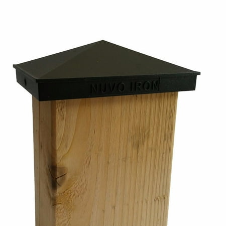 Nuvo Iron Decorative Pyramid Aluminium Post Cap For 3 5 X 5 5