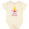 thumbnail image 3 of Inktastic 1st Birthday Unicorn Girls Baby Bodysuit, 3 of 5