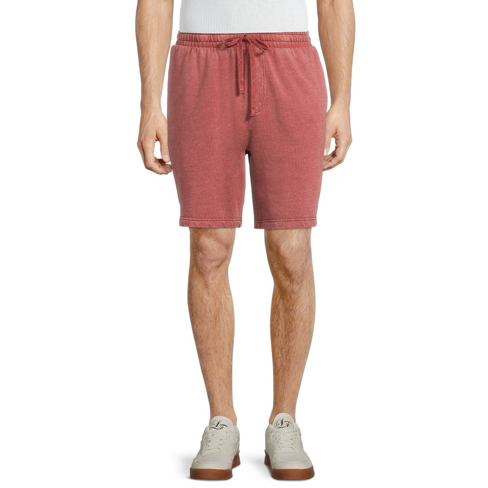 big men's fleece shorts