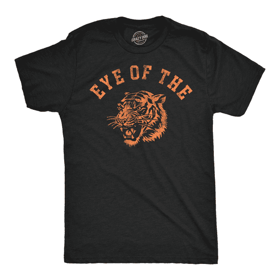 Mens Funny T Shirts Eye of The Tiger Sarcastic Graphic Novelty Tee for Men Graphic Tees
