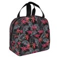 thumbnail image 2 of Fotbe Colorful Hawaii Palms Bolsa Térmica con Estampado y Forro de Aluminio Grueso Bolsa de Almuerzo con Bolsillo Frontal para Hombres y Mujeres, Ideal para Trabajo, Escuela, 2 of 8