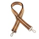 thumbnail image 5 of Correa de repuesto para bolso de hombro, ganchos de metal ajustables, correa de bolso DIY para Marrón, 5 of 9