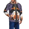thumbnail image 2 of Naloa Halloween Gnomes Men’s Hoodies, Zip up Hoodie, Sweatshirts,Hoodies for Men Sizes S-3XL-3X-Large, 2 of 5
