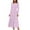 A004_Pink, variant on FrzhBrz Women's Long Sleeve Loose Printed Maxi Dresses Floral Relaxed Fitted Long Dress with Pocket