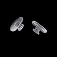thumbnail image 2 of 25 Pairs of Anti-slip Silicone Round Eyeglasses Nose Pads (Transparent), 2 of 2