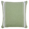 thumbnail image 6 of Laddha Home Designs Handwoven Geometric Striped Cotton Throw Pillow Cover - 20" - Green and White, 6 of 9