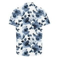 thumbnail image 4 of GERsome Short Sleeve Hawaiian Shirts for Men Casual Button Down Summer Beach Shirts S-3XL, 4 of 5