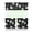 Gothic Halloween-214, variant on Vintage Halloween Caf Curtains Set of 3 - Witch Wizard Trick Treat Design Tier Window Treatment Panels