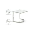 thumbnail image 2 of Meridian Furniture Copley Chrome End Table, 2 of 5