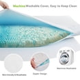 thumbnail image 6 of Mattress Topper, Queen Size Gel Memory Foam Bed Topper,Pressure Relief for Back Pain, 3 Inch, 6 of 6